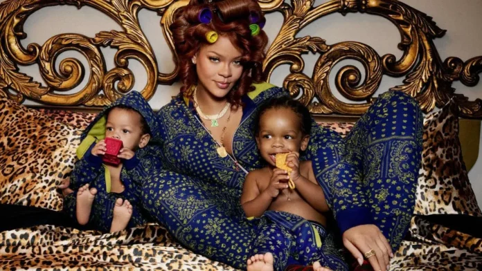 Rihanna e A$AP Rocky desconversam sobre nome e sexo de terceiro filho do casal
