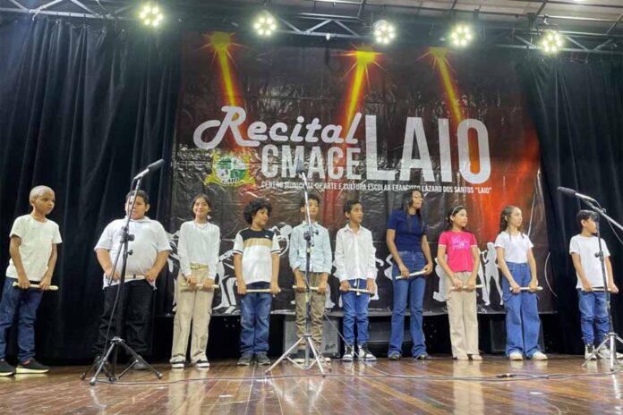 Recital emociona público e marca encerramento do 1º semestre do CMACE Laio