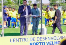 Presidente da Alero prestigia inauguração do primeiro Centro de Desenvolvimento do Futebol do legado FIFA no Brasil