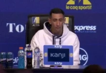 Emocionado, Di María é apresentado no Rosario Central após 18 anos