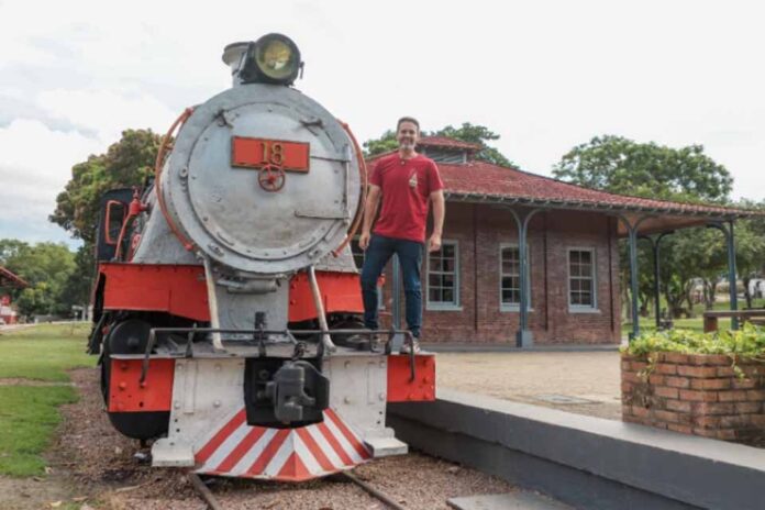 Locomotiva feita por alemães há quase 90 anos será restaurada em Porto Velho