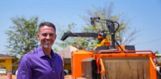 Prefeitura de Porto Velho recupera máquina que transforma troncos em adubo para a agricultura