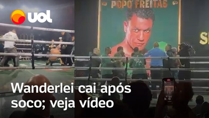 Luta entre Popó e Wanderlei Silva termina com briga generalizada; assista