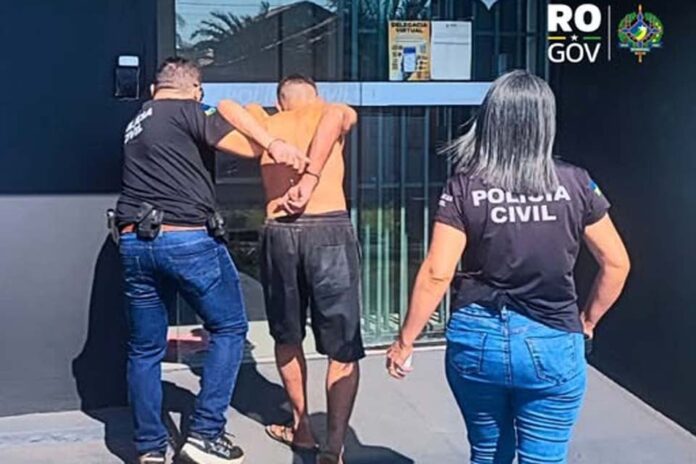 Polícia Civil prende homem suspeito de tentativa de feminicídio