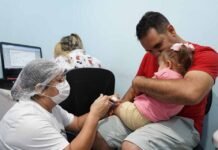 Porto Velho mobiliza pais e responsáveis na Campanha Nacional de Multivacinação