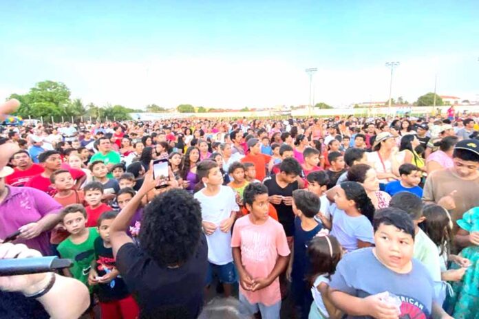 Tarde de alegria marca a Festa do Dia das Crianças em Rolim de Moura