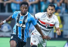 Grêmio aproveita erros do São Paulo, vence em casa e afasta rival do G6