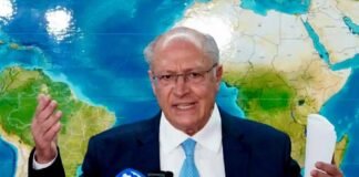 Presidente em exercício, Geraldo Alckmin, participa da abertura da Pré-COP 30