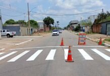 Prefeitura de Porto Velho intensifica modernização da sinalização para garantir mais segurança no tráfego à população