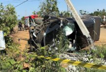 Empresário em moto morre após ser atingido por caminhonete na RO-257