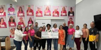 Sílvia Cristina entrega R$ 100 mil para a Associação Mulheres de Lenço, em Rolim de Moura