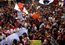 Basta ao Feminicídio é o grito do Levante de Mulheres em São Paulo