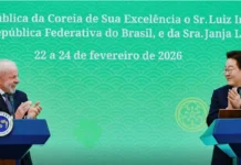 Em Seul, Lula anuncia acordos comerciais com a Coreia do Sul
