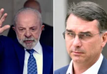 Lula cobra em reunião pressa para reagir a Flávio Bolsonaro
