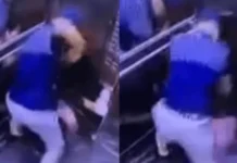 Homem que invadiu trabalho da ex e a espancou com socos em elevador é preso novamente