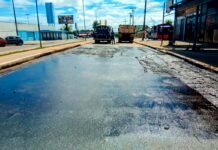 Prefeitura conclui recuperação asfáltica na Avenida Clóvis Arraes