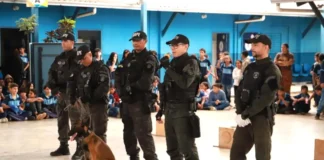 Palestra de combate às drogas é realizada por Policiais do Gape para crianças e adolescentes, em Porto Velho
