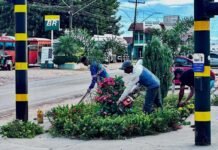 Prefeitura de Espigão do Oeste intensifica limpeza e manutenção de canteiros na cidade