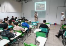 MAIO AMARELO: Prefeitura reforça conscientização no trânsito com palestra educativa em instituição de ensino