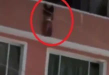 Menino de 2 anos cai de varanda e é salvo por vizinhos na Colômbia; vídeo