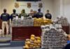 Forças de segurança apreendem 460 kg de drogas escondidos em carro na região de fronteira