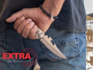 Jovem é esfaqueado durante partida de futebol e adolescente é apreendido no bairro Embratel em Vilhena