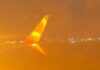 Avião da Gol pega fogo durante decolagem e fecha pista em Goiânia