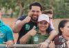 Jean Oliveira e Márcia Oliveira percorrem Candeias em grande carreata com foco em trabalho e resultados