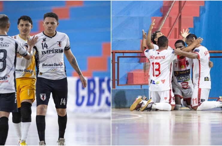 Série Ouro de Futsal: rodada começa com viradas e mexe na parte de cima da tabela