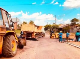 Semod reforça serviços de tapa-buracos em diferentes pontos da cidade