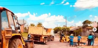 Semod reforça serviços de tapa-buracos em diferentes pontos da cidade