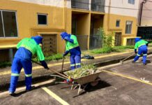 Semana termina com equipes de limpeza em diferentes pontos de Porto Velho