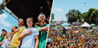 Bruno Scheid e Nikolas Ferreira comandam “Fora Moraes” em Ji-Paraná e mostram força da direita: “Aqui petista não se cria”