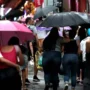 Centro-Oeste e Sudeste do país têm chuva com rajadas de vento