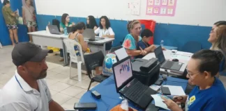 Prefeitura leva atendimento do Cadastro &Uacute;nico &agrave; comunidade de Nova Alian&ccedil;a, no Baixo Madeira