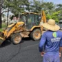 Opera&ccedil;&atilde;o tapa-buracos avan&ccedil;a por seis ruas da Zona Sul de Porto Velho