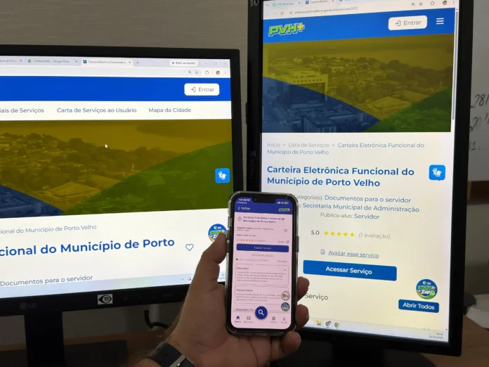 Prefeitura de Porto Velho disponibiliza carteira digital para identifica&ccedil;&atilde;o dos servidores mu