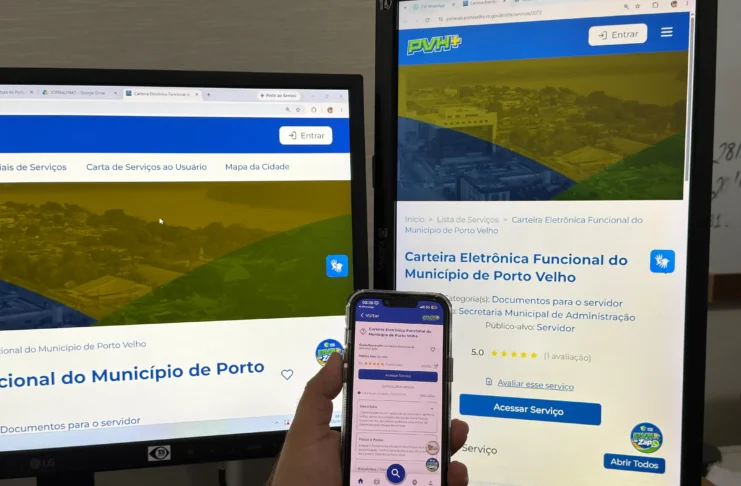 Prefeitura de Porto Velho disponibiliza carteira digital para identifica&ccedil;&atilde;o dos servidores mu