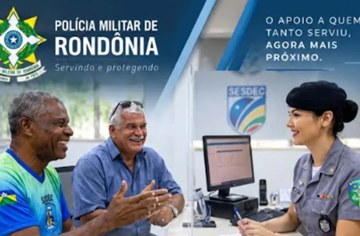 Polícia Militar de Rondônia ativa Polos de Atendimento e Gestão ao Veterano no interior do Estado