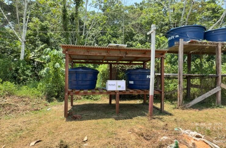 Prefeitura instala sistemas de tratamento de água em Firmeza e Ilha de Assunção durante enfrentamento à estiagem Prefeitura instala sistemas de tratamento de água em Firmeza e Ilha de Assunção durante enfr