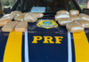 PRF apreende 18 kg de drogas transportadas em mochila de motociclista na BR-364 em RO