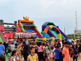 Parque da Cidade vira palco de diversão para milhares de crianças