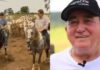 Nascido em 1951, cantor de 75 anos é dono de fazenda com 800 touros usada como refúgio no MT