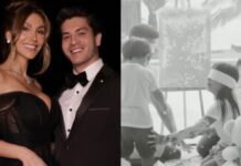 Arthur Aguiar e Jheny Santucci descobrem gênero do segundo filho em chá revelação
