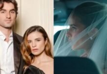 Com véu tradicional e vestido de renda, Giulia Be se casa com Conor Kennedy no Rio