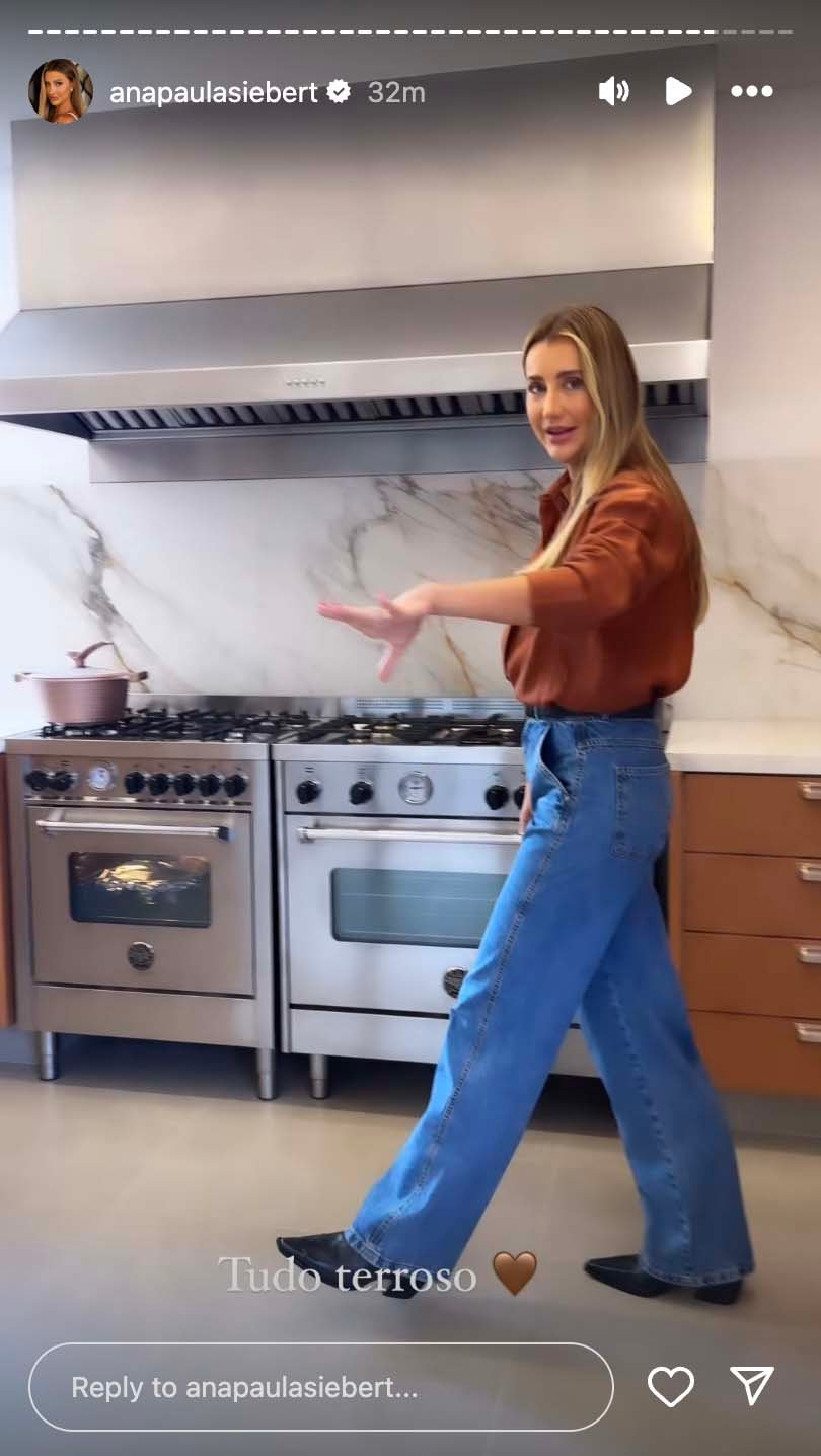 Conheça a cozinha luxuosa da fazenda de Roberto Justus e Ana Paula Siebert
