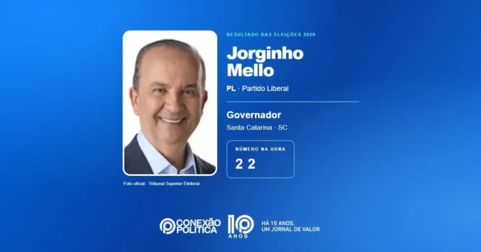 <p>Eleições 2026: Jorginho Mello é reeleito governador de Santa Catarina</p> Eleições 2026: Jorginho Mello é reeleito governador de Santa Catarina