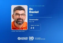 Eleições 2026: Dr. Daniel é eleito governador do Pará com mais de 2,3 milhões de votos Eleições 2026: Dr. Daniel é eleito governador do Pará com mais de 2,3 milhões de votos