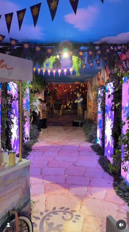 Festa de 1 ano de Mia, filha de Lucas Rangel e Lucas Bley - Foto: Reprodução / Instagram @lucasranngel