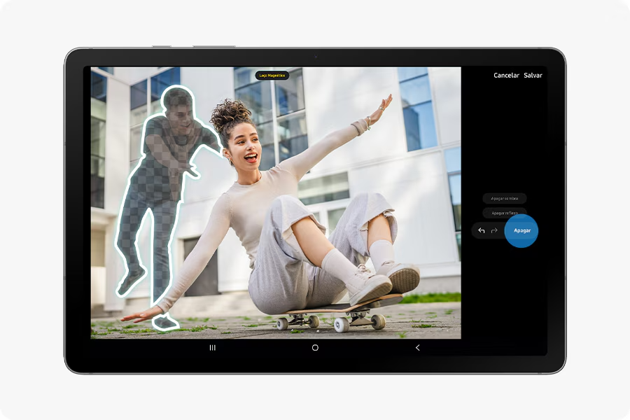 Funções de inteligência artificial no Tab S10 Lite